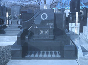 円相光輝くお墓