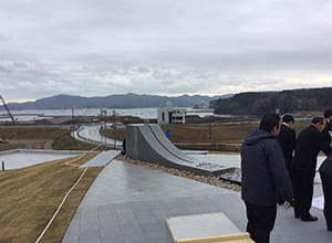 南三陸町津波記憶石